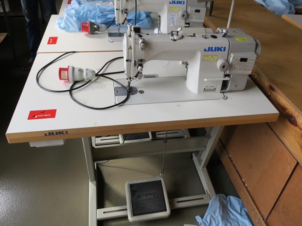 Used Juki DDL-8700B-7 Lockstitch machine for Sale (Auction Premium) | NetBid Industrial Auctions